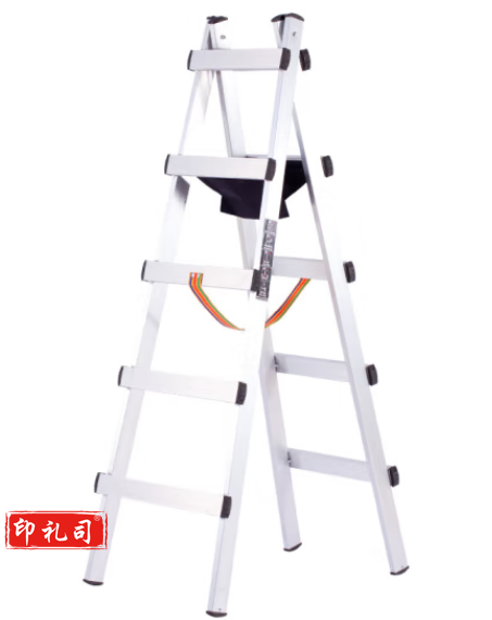 家用人字梯子冲压关节两用铁梯加厚折叠楼梯铝合金工程专用 加厚4步人字1.5米-直梯2.9米碳 多功能折叠梯