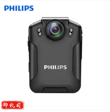 飞利浦（PHILIPS）VTR8101 便携音视频记录仪 工作记录仪1080P高清星光夜视录像机 便携式摄像装置+128G