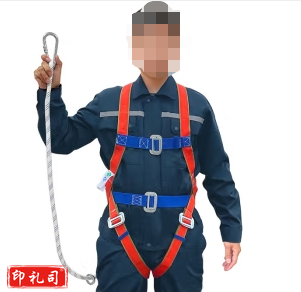 五点式安全带 （单小钩） 安全绳高空作业施工防坠落