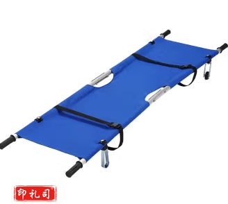 担架可折叠多功能铝合金单架简易担架车带轮 救援推车消防急救担架