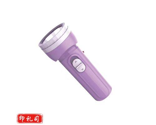 康铭8951迷你儿童学生家用照明LED可充电式手电筒户外萌小猫8951