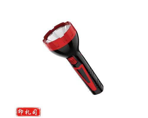 康铭大功率LED手电筒手提应急探照灯强光远射家用充电户外巡逻灯 KM-8777B