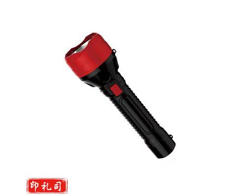 康铭大功率LED手电筒手提应急探照灯强光远射家用充电户外巡逻灯 KM-8756B