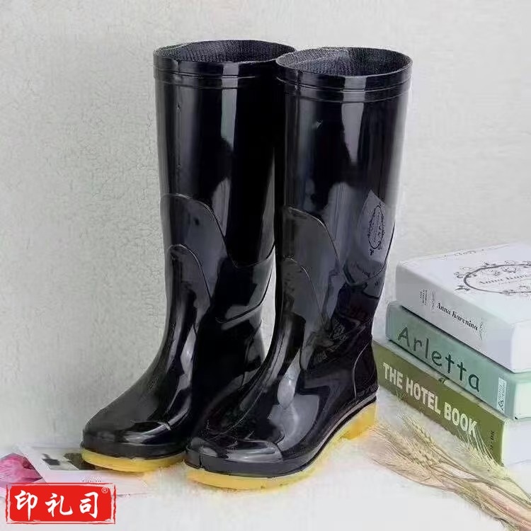 雨鞋 高筒防水雨鞋户外雨天耐磨胶鞋不易滑雨靴