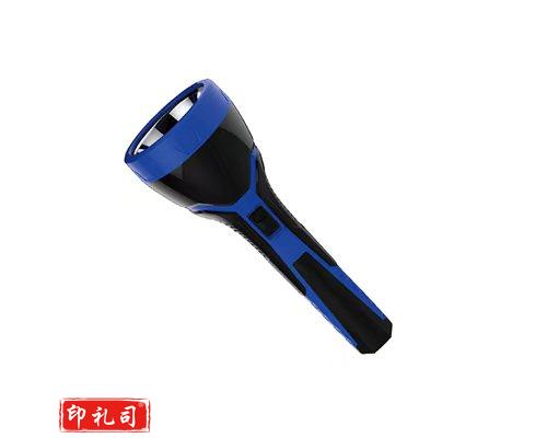 康铭大功率LED手电筒手提应急探照灯强光远射家用充电户外巡逻灯 KM-8888