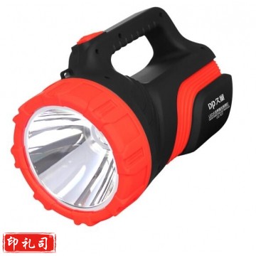久量(DP) 大功率强光手电筒LED强光远射手电 充电式探照灯户外应急灯 7077