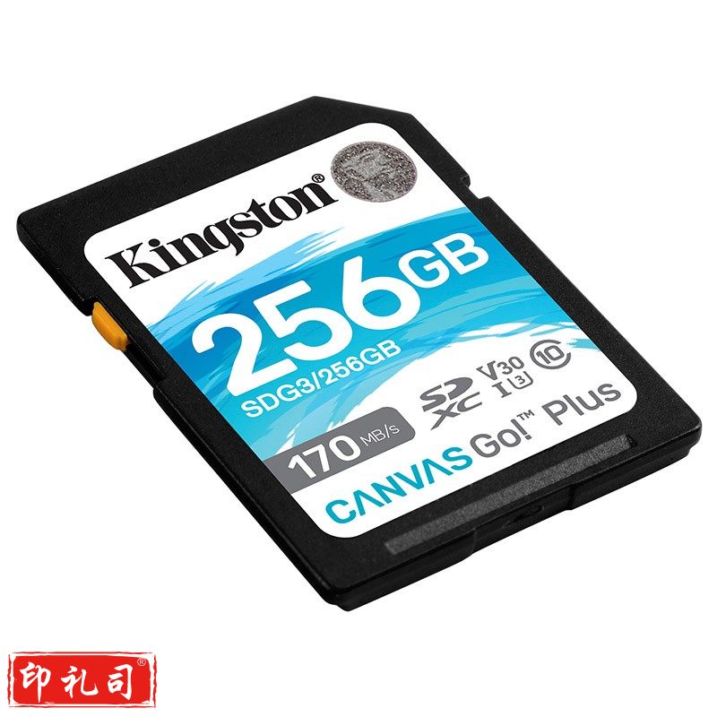 金士顿(Kingston)SD存储卡 U3 V30 4K高速相机单反微单内存卡 class10 SDG3/256G【读速170M/S 丨4K超清】