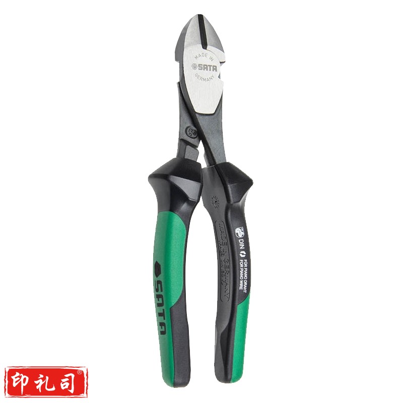 世达(SATA)70221A日式斜嘴钳斜口钳偏口钳世达斜嘴钳电工钳子70221A/5寸