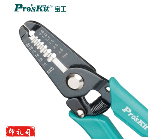 宝工(Pro'skit) 8PK-3002D 挂环电工线剥线钳(0.8～2.6mm)