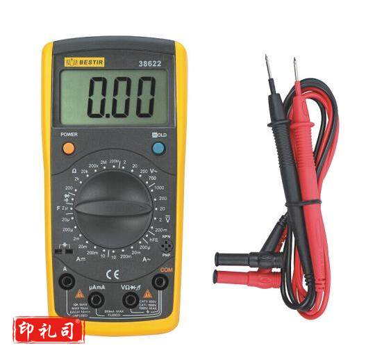 鹰之印 新型掌上数字万用表 高精度数字/笔记本式万用表 新型数字万用表 38622