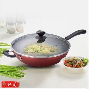 苏泊尔 SUPOR NC32F4 炒锅 不粘锅 煎炒两用锅家用炫彩易洁无油烟炒菜锅 燃气电磁炉通用 32CM