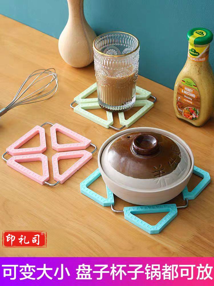 耐热隔热垫家用杯垫碗垫硅胶防烫餐桌垫