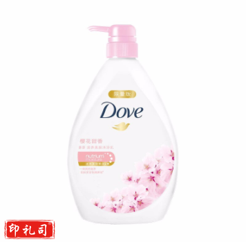 多芬 沐浴露1KG樱花甜香滋养美肤沐浴乳1000g 0皂基 清爽易冲洗 保湿修护(新老包装随机发货)