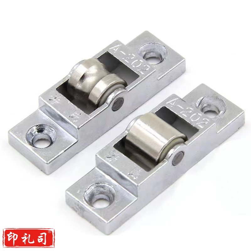  塑钢窗单槽滑轮单平滑轮推拉窗户滚轮平移窗轮子凹凸滑轮门窗配件