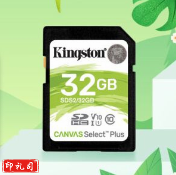 金士顿(Kingston)32GB SD存储卡 U1 V10 相机内存卡 sd卡大卡 支持4K 高速连拍 读速100MB/s