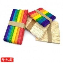 雪糕棒、冰棒棍、幼儿园DIY手工制作材料 彩色、原色(颜色请备注