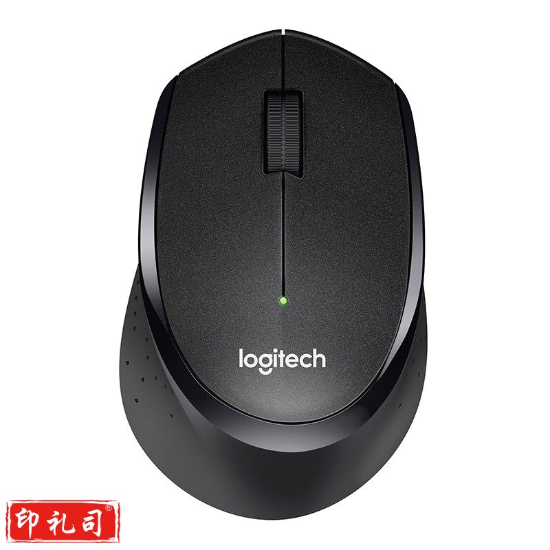 罗技(Logitech)B330 无线轻音鼠标 黑色