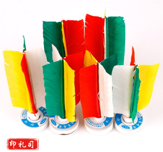  毽球 儿童毽子毽球比赛专用 橡胶底耐踢耐磨6只装