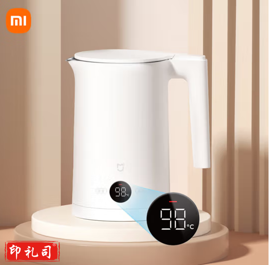 米家 恒温电水壶2 多段控温 高清实时数显 双模式煮水 1800W速热烧水