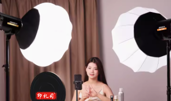 直播补光灯2盏/套三色补光