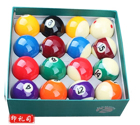  水晶球台球 训练球 桌球用品