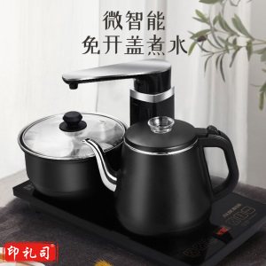 奥克斯(AUX)HX-10B76 家用办公电水壶 全自动上水电热水壶泡茶壶 自动旋转免开盖烧水壶