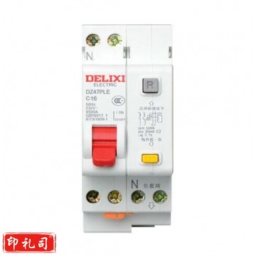 德力西电气断路器空开漏保 带漏电保护DZ47SLE 1P 16A