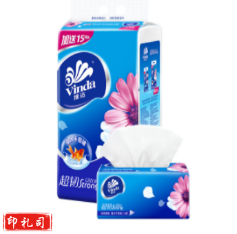 维达(Vinda) 抽纸 超韧3层 150抽软抽*3包