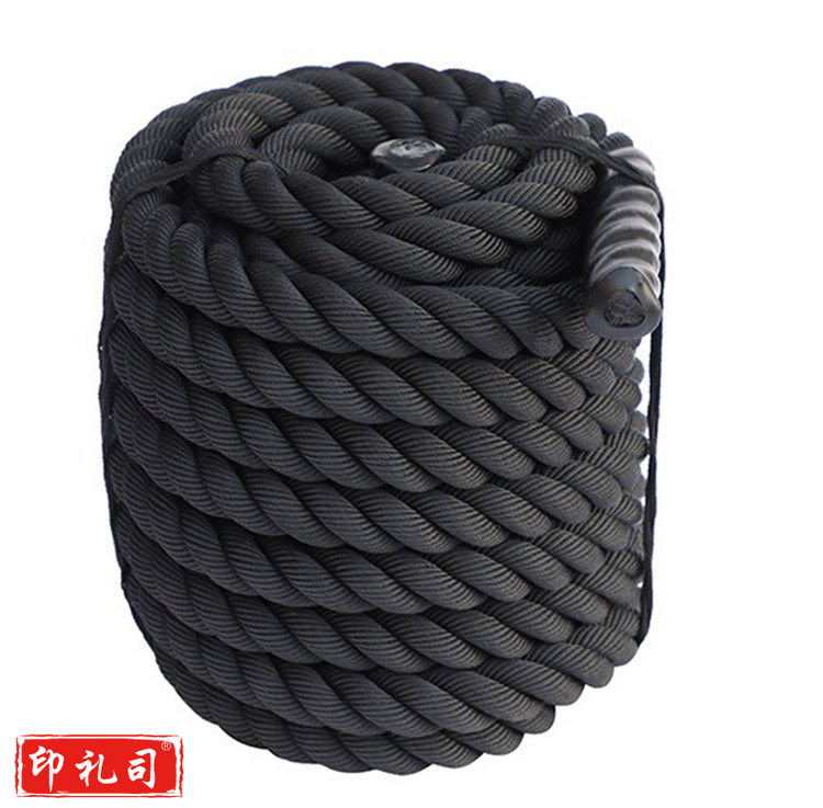 战绳健身绳子臂力绳体能训练爆发力量 9m长 38mm