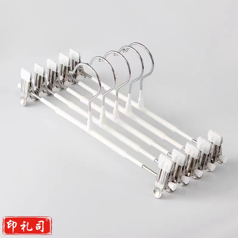  裤夹子无痕裤子衣架裤架夹子裙夹晾衣夹衣服挂裤子专用5只装