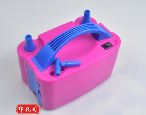  双孔电动气球打气筒充气泵 (3秒完成充气)