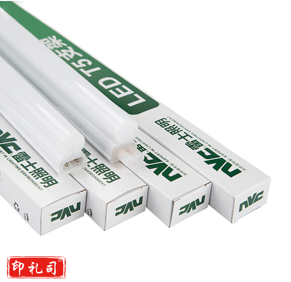 雷士(NVC)E-LED T5F09 雷士照明0.9米LED灯管T5无影灯管一体化T5支架套装10W正白光6500K
