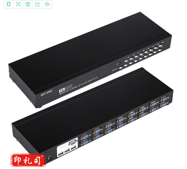 迈拓维矩MT-1601UK-CH kvm切换器16口usb显示器电脑vga切换器16进1出
