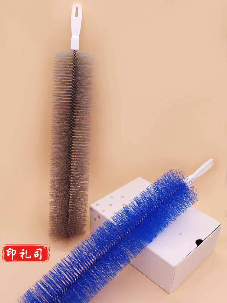 电风扇清洁神器可弯曲纱窗防盗网除尘鸡毛掸子扫灰除尘刷软毛