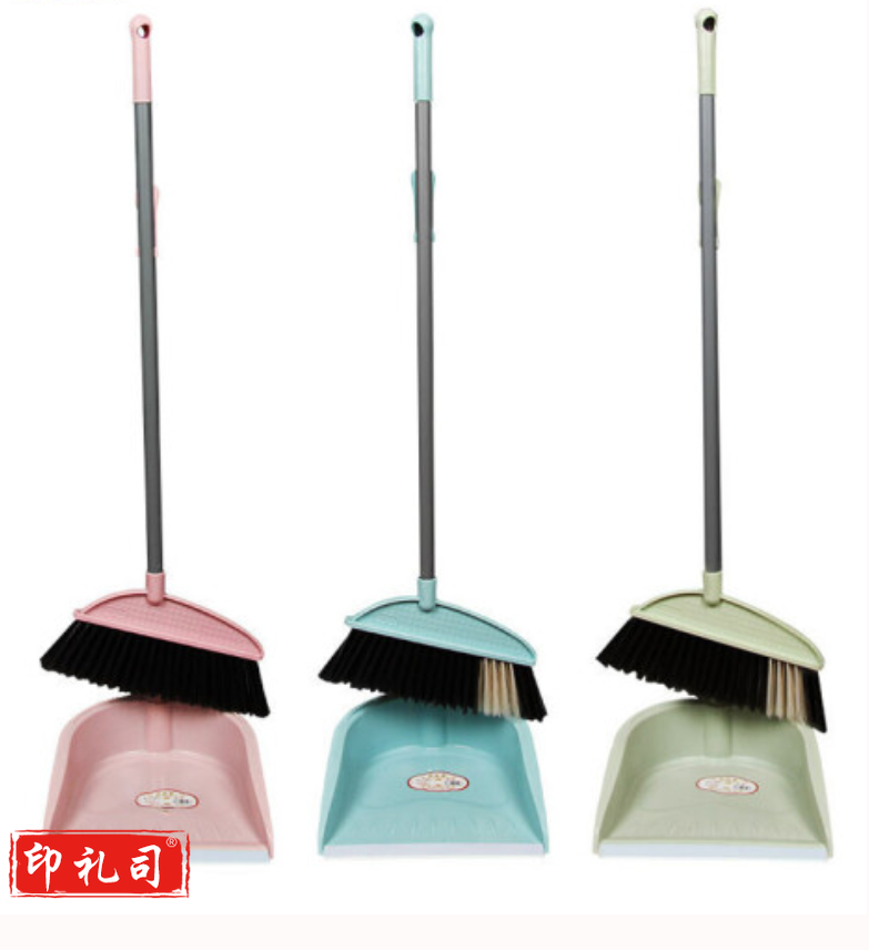 扫把簸箕套装 扫地扫帚塑料 笤帚 颜色随机
