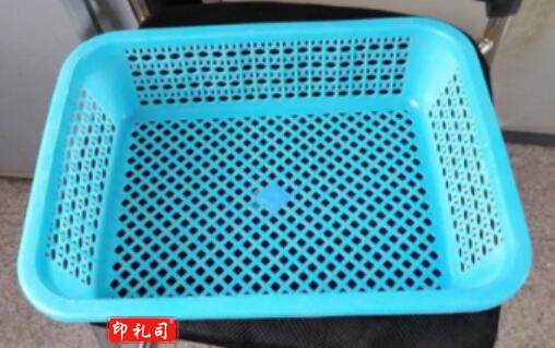  长方形塑料筛子 分类筐小篮子小方筐收纳筐约38*30*9cm