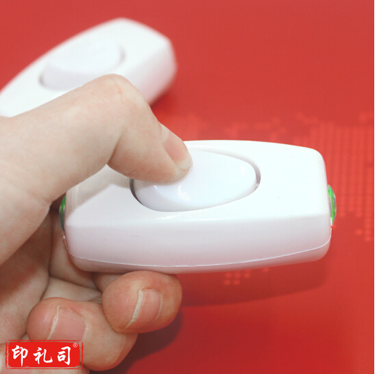  床头开关 手捏按钮船型 按键单开接线 台灯灯泡电扇开关床灯线控手捏电源