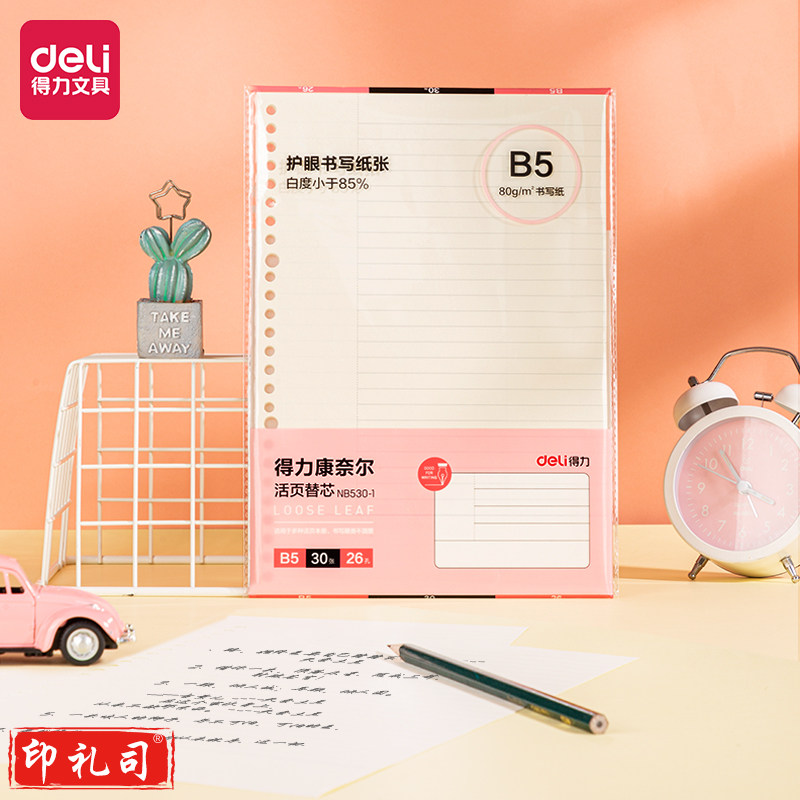 得力(deli) NB530-1活页替芯(康奈尔)(本)