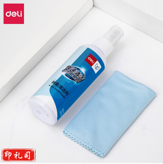 得力31201 屏幕清洁剂套装(混色)(100ml/卡)