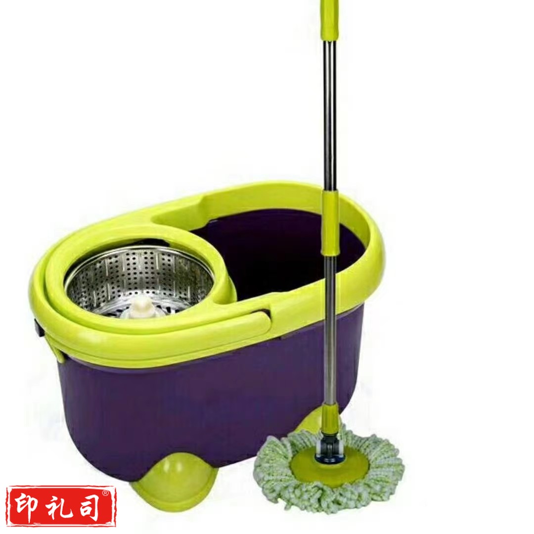 墩布拖把桶脚踩式家用自动脚踏甩水四驱动旋转拖把