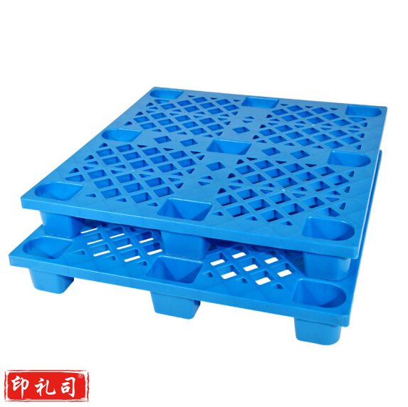 叉车托盘   网格九脚塑料仓库托盘栈板1200*800*140