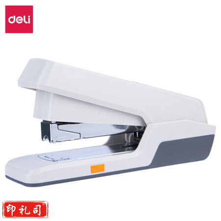得力 0476 两段式省力订书机 12#/白色