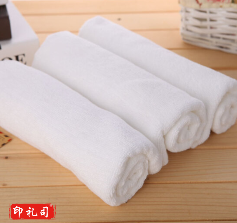 白色小毛巾 35*75cm
