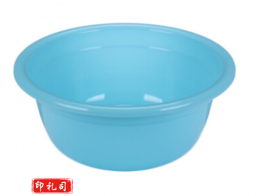 塑料盆 外径33cm塑料盆洗衣洗漱盆 颜色随机