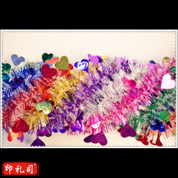  装饰拉花 幼儿园晚会商场婚庆布置彩带拉花1.5米/条.