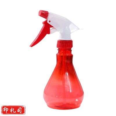 小喷壶 糖果色塑料喷水壶 花园浇花喷雾壶 手压式喷壶 250ml颜色随机