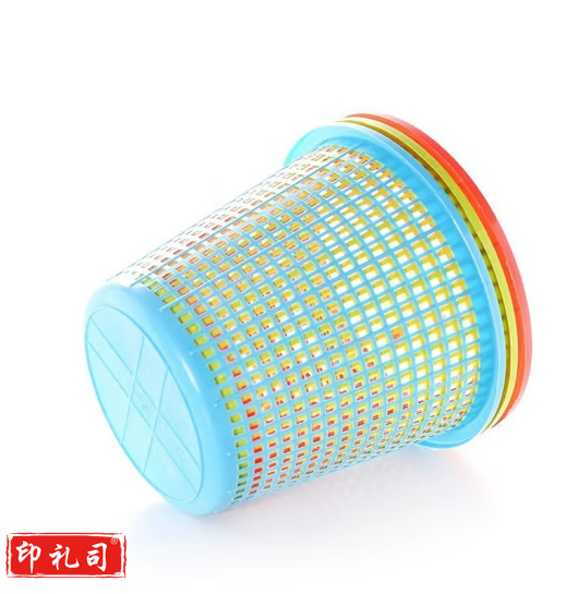  塑料垃圾桶 塑料纸篓 普通家用卫生间纸篓果壳桶纸 垃圾桶宽度26cm高度24cm
