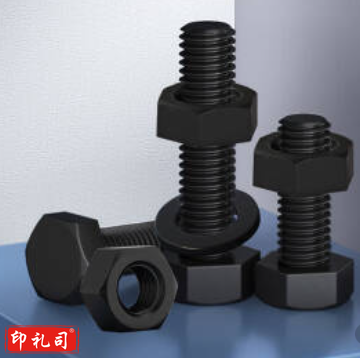  黑色尼龙外六角螺栓 Ø14*120