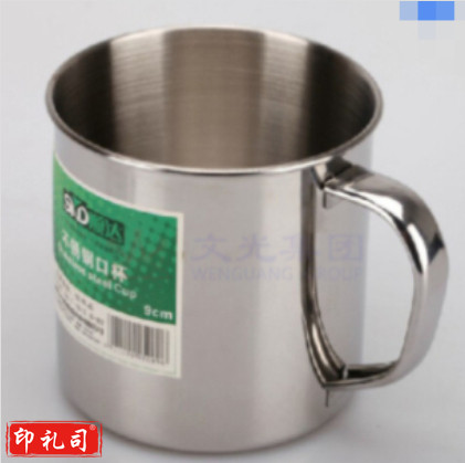  304不锈钢口杯随手杯食品接触用水杯直径7cm