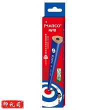 马可9002三角2B3色切光削尖铅笔